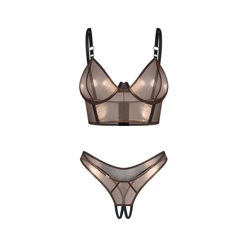 Soranna Top et String Ouvert - Lingerie Féminine | Fauxseins.fr