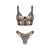 Soranna Top et String Ouvert - Lingerie Féminine | Fauxseins.fr