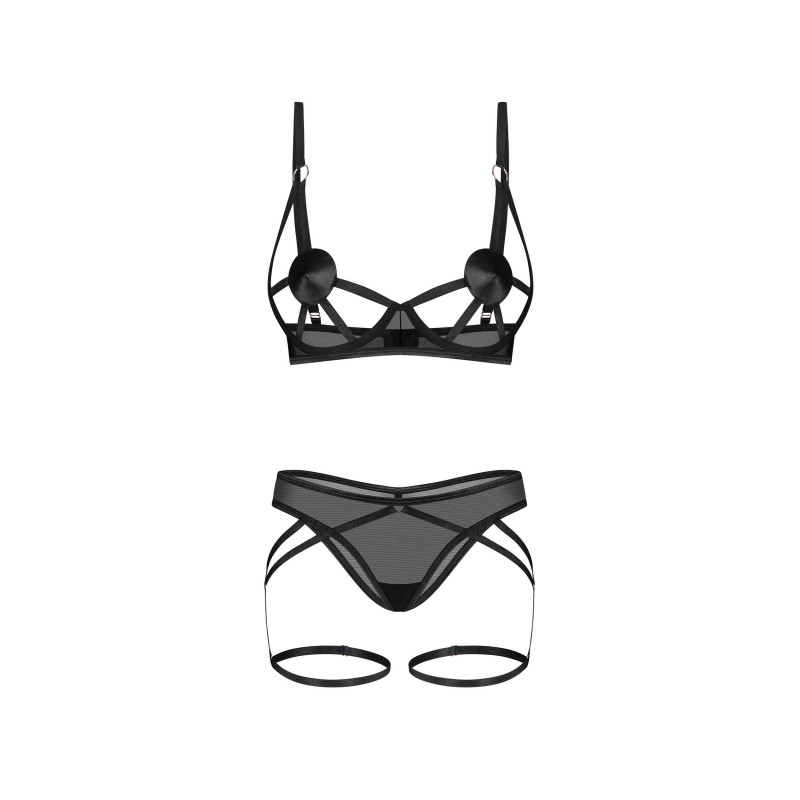 Euridia ensemble 2 pièces - Noir Obsessive