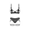 Euridia Ensemble Lingerie 2 Pièces Noir | Fauxseins.fr