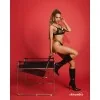 Dominna Ensemble Lingerie 2 Pièces Noir | Fauxseins.fr