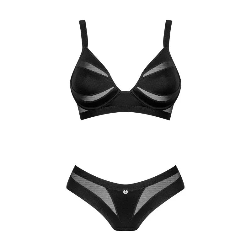 Ensemble lingerie Chic Amoria Noir – Fauxseins.fr