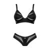 Chic Amoria ensemble 2 pièces - Noir Obsessive