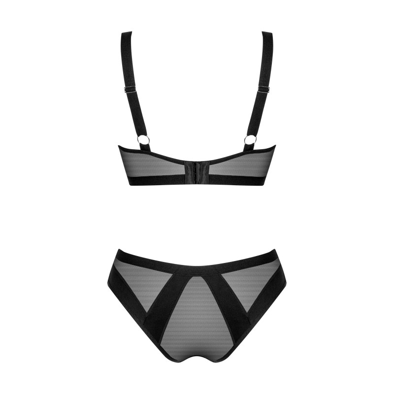 Chic Amoria ensemble 2 pièces - Noir Obsessive