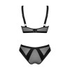 Chic Amoria ensemble 2 pièces - Noir Obsessive