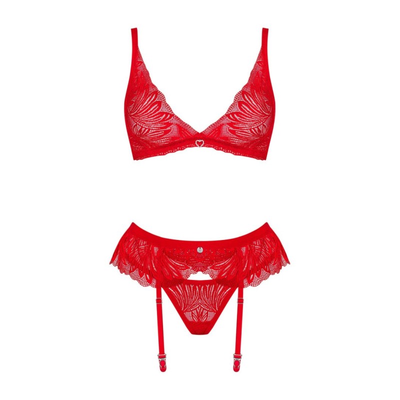 Chilisa ensemble 3 pièces - Rouge Obsessive