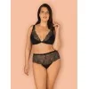 Klarita Ensemble Lingerie 2 pcs Noir | Fauxseins.fr