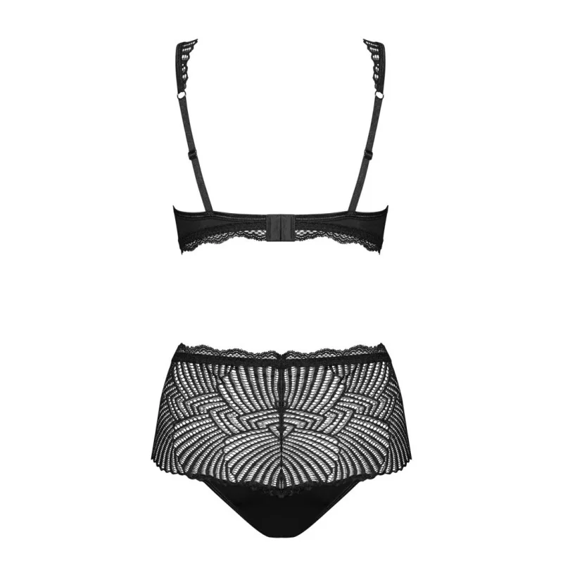 Klarita Ensemble Lingerie 2 pcs Noir | Fauxseins.fr