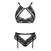 Allastia Ensemble Lingerie 2 pcs Noir | Fauxseins.fr