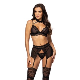 Velvet sin ensemble lingerie - Noir Beauty Night
