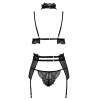 Velvet sin ensemble lingerie - Noir Beauty Night