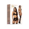 Velvet sin ensemble lingerie - Noir Beauty Night