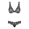 Luvae Ensemble Lingerie 2 pièces Noir | Fauxseins.fr