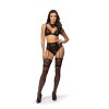 Cristalyn ensemble lingerie - Noir Beauty Night