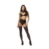 Cristalyn ensemble lingerie - Noir Beauty Night