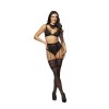 Cristalyn ensemble lingerie - Noir Beauty Night