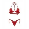 Inferro Ensemble Lingerie 2 Pièces Rouge | Fauxseins.fr