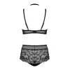 Elizenes Ensemble Lingerie 2 pièces Noir | Fauxseins.fr