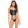 Sasha Ensemble Noir - Lingerie Féminisation | Fauxseins.fr
