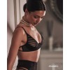 Lune Bellis ensemble ouvert 3 pièces - Noir Obsessive