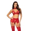 Velvet sin ensemble lingerie - Cherry Beauty Night