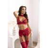 Velvet sin ensemble lingerie - Cherry Beauty Night