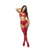 Cristalyn ensemble lingerie - Cherry Beauty Night