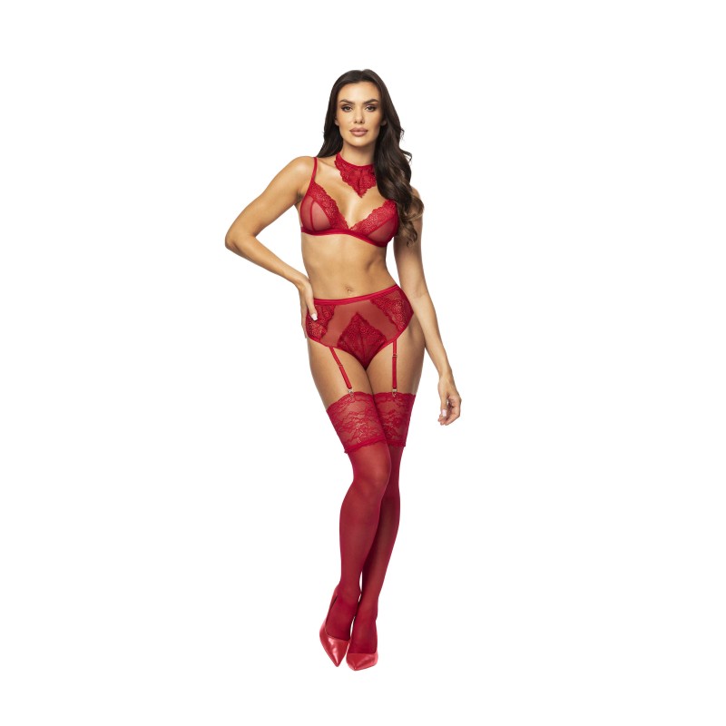 Cristalyn ensemble lingerie - Cherry Beauty Night
