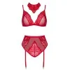 Cristalyn Ensemble Lingerie Cherry | Fauxseins.fr