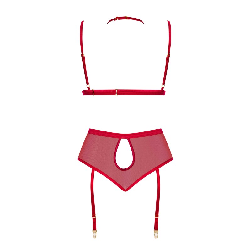Cristalyn ensemble lingerie - Cherry Beauty Night