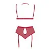 Cristalyn Ensemble Lingerie Cherry | Fauxseins.fr