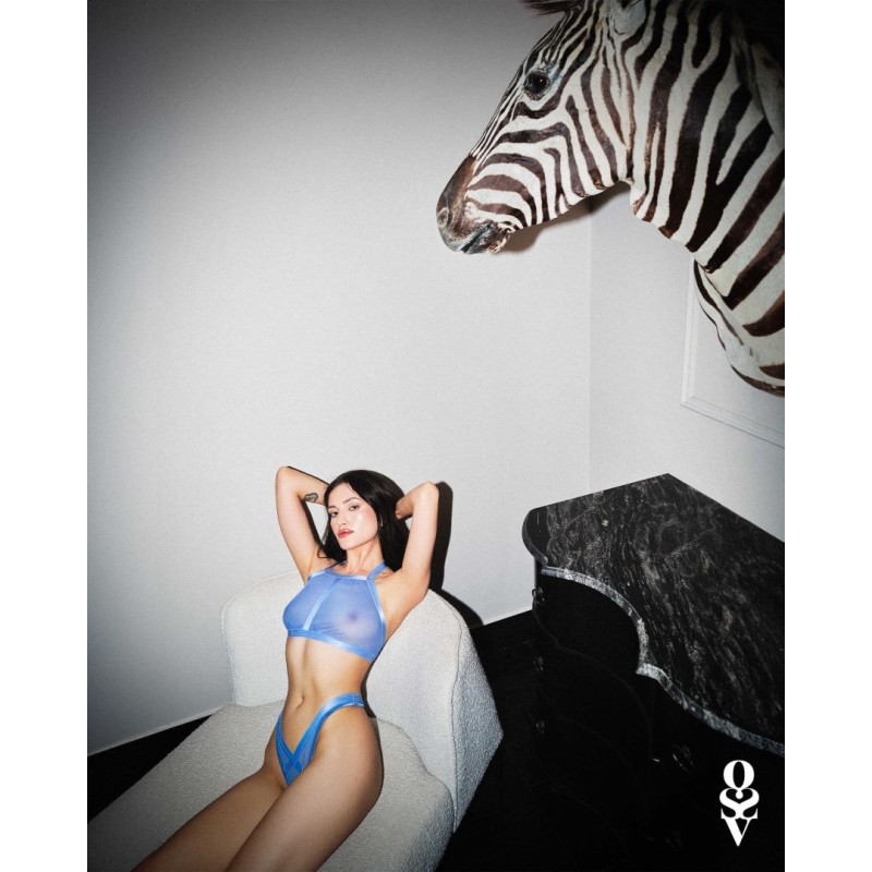 Shaderi Top et String – Ensemble Lingerie Féminin | Fauxseins.fr