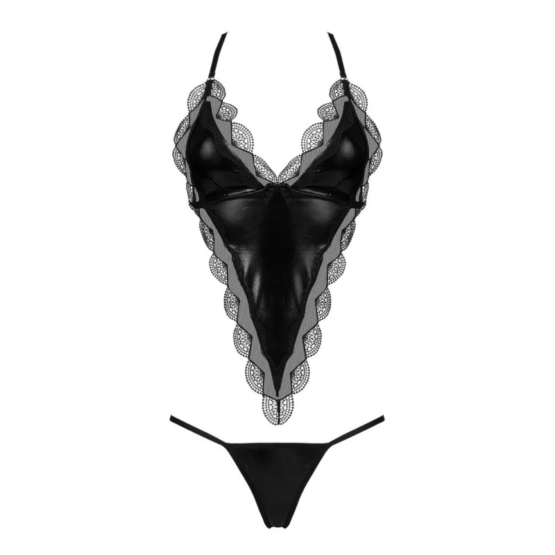Angie Ensemble Lingerie Noir | Féminisation | Fauxseins.fr
