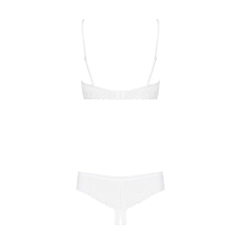 Alabastra Ensemble Lingerie 2 pcs Blanc | Fauxseins.fr