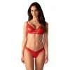 Aliosa Ensemble Lingerie 2 Pièces Rouge | Fauxseins.fr