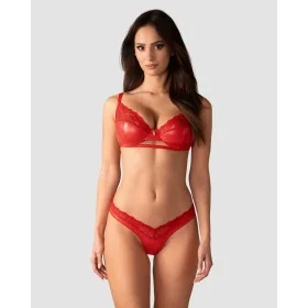 Aliosa Ensemble Lingerie 2 Pièces Rouge | Fauxseins.fr