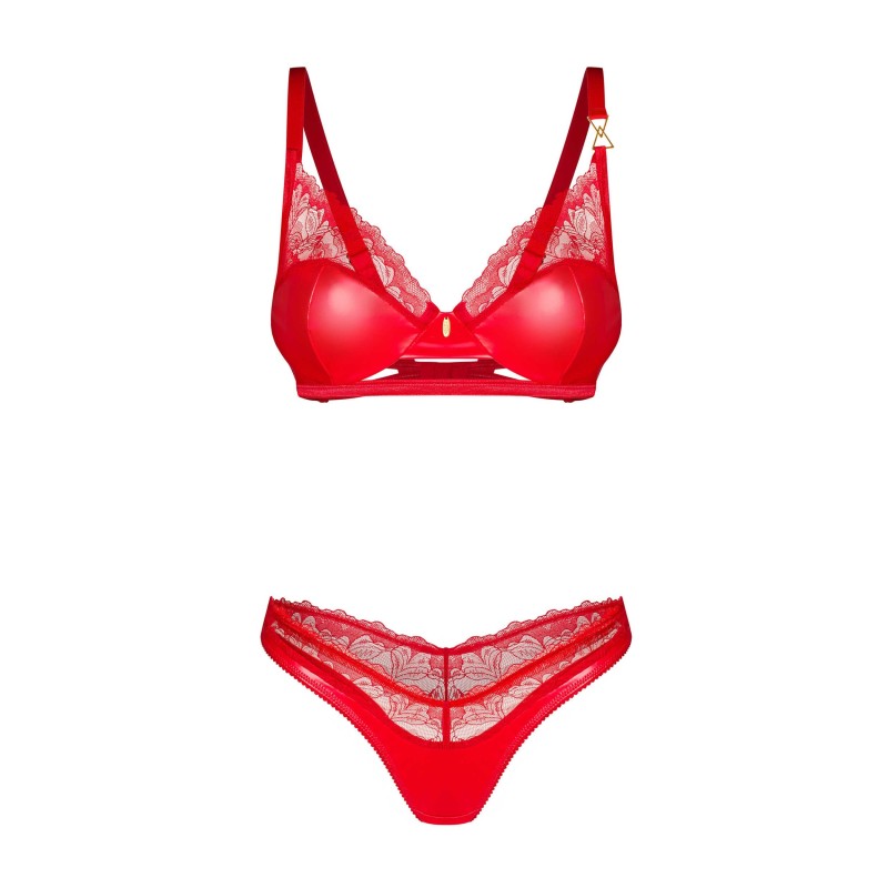 Aliosa ensemble 2 pièces - Rouge Obsessive