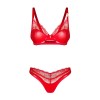 Aliosa ensemble 2 pièces - Rouge Obsessive
