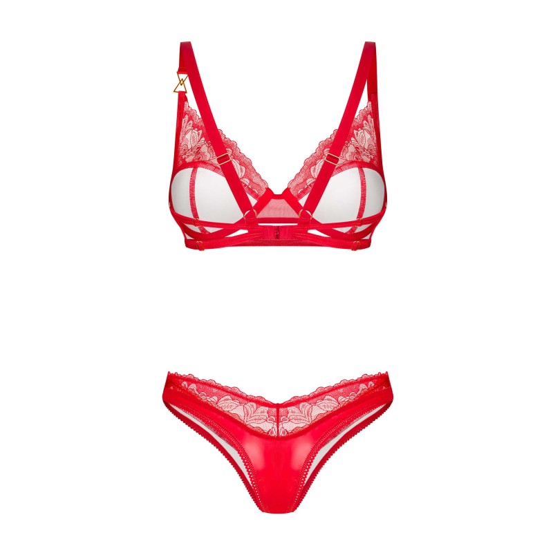 Aliosa ensemble 2 pièces - Rouge Obsessive