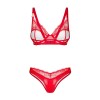 Aliosa ensemble 2 pièces - Rouge Obsessive