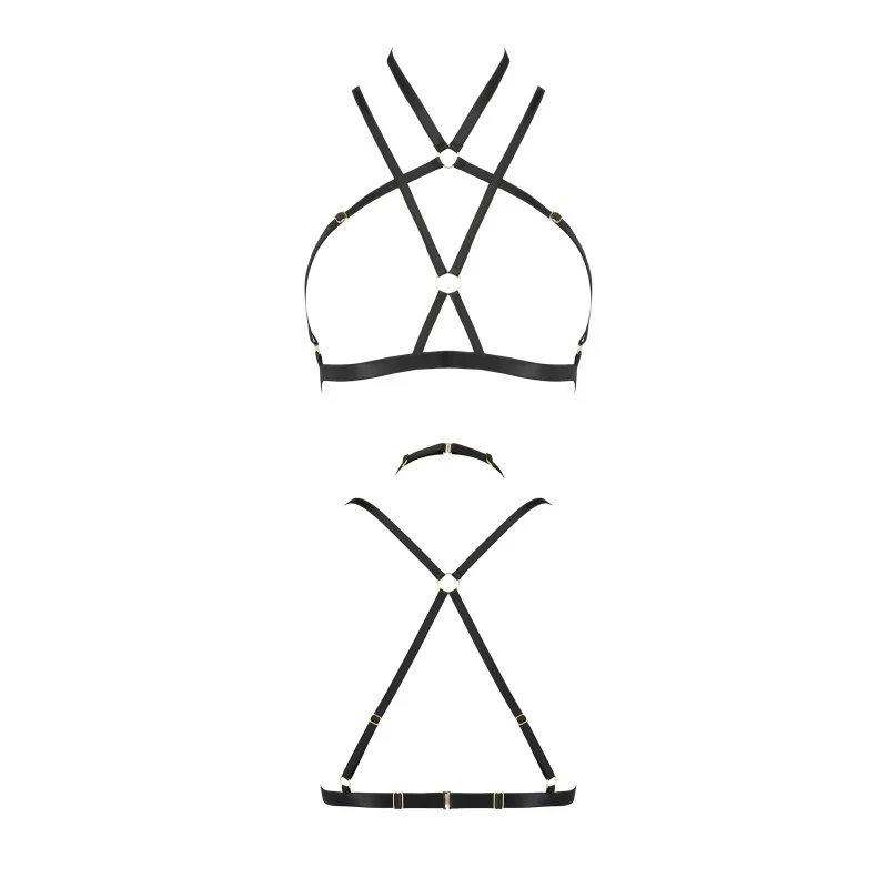 Kelis Ensemble Lingerie 2 Pièces Noir | Fauxseins.fr