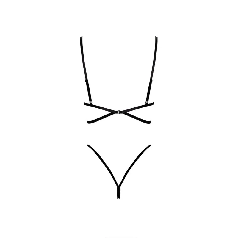 French Kiss 240 Ensemble Lingerie Noir | Fauxseins.fr