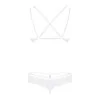 Ensemble lingerie 2 pièces Blanc – Féminisation | Fauxseins.fr
