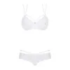 Ensemble lingerie 2 pièces Blanc – Féminisation | Fauxseins.fr