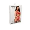 Bondage 243 Ensemble Lingerie 5 Pièces Rouge | Fauxseins.fr