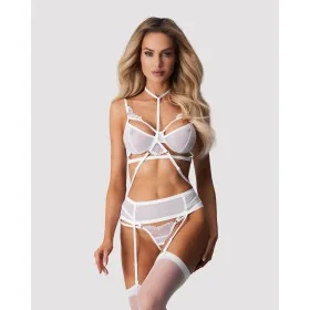 Ensemble Premisis 3 pièces ouvert blanc PREMIUM | Fauxseins.fr