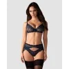 Nightly Blue Ensemble Lingerie 3 Pièces Bleu | Fauxseins.fr