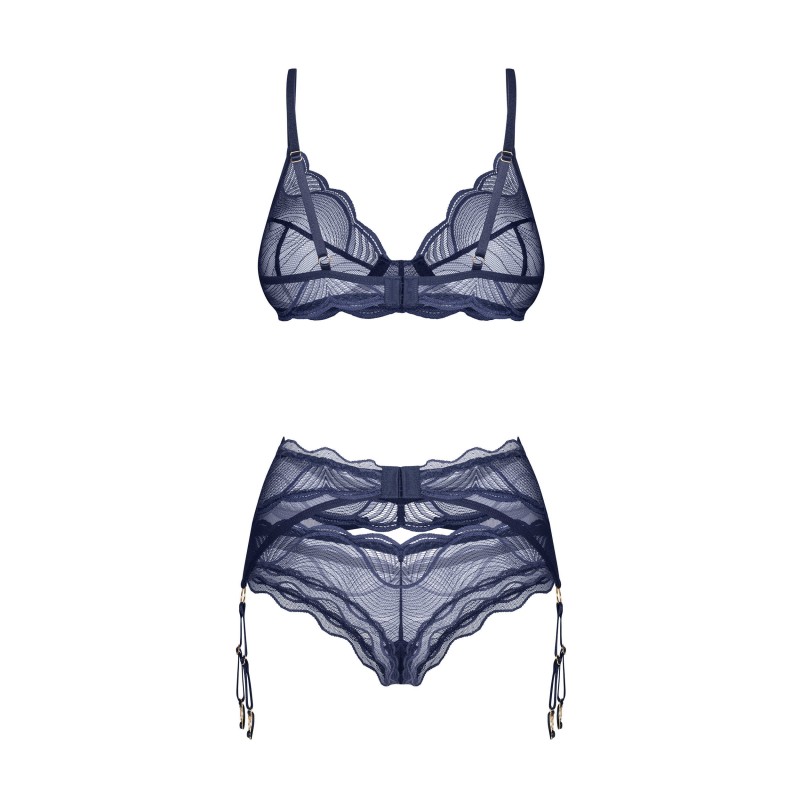 Nightly blue ensemble 3 pièces - Bleu Obsessive