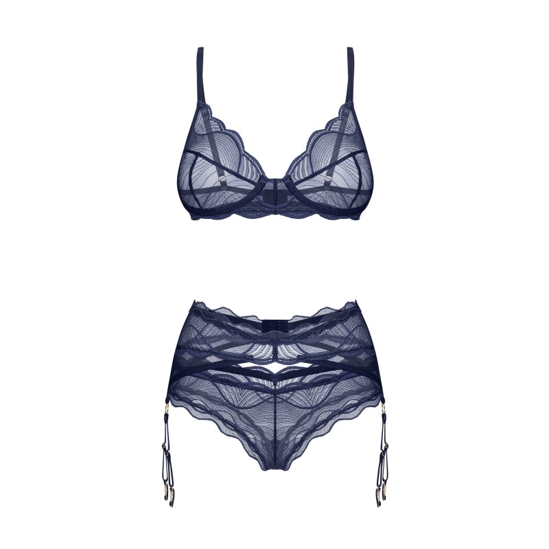 Nightly blue ensemble 3 pièces - Bleu Obsessive