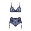 Nightly blue ensemble 3 pièces - Bleu Obsessive